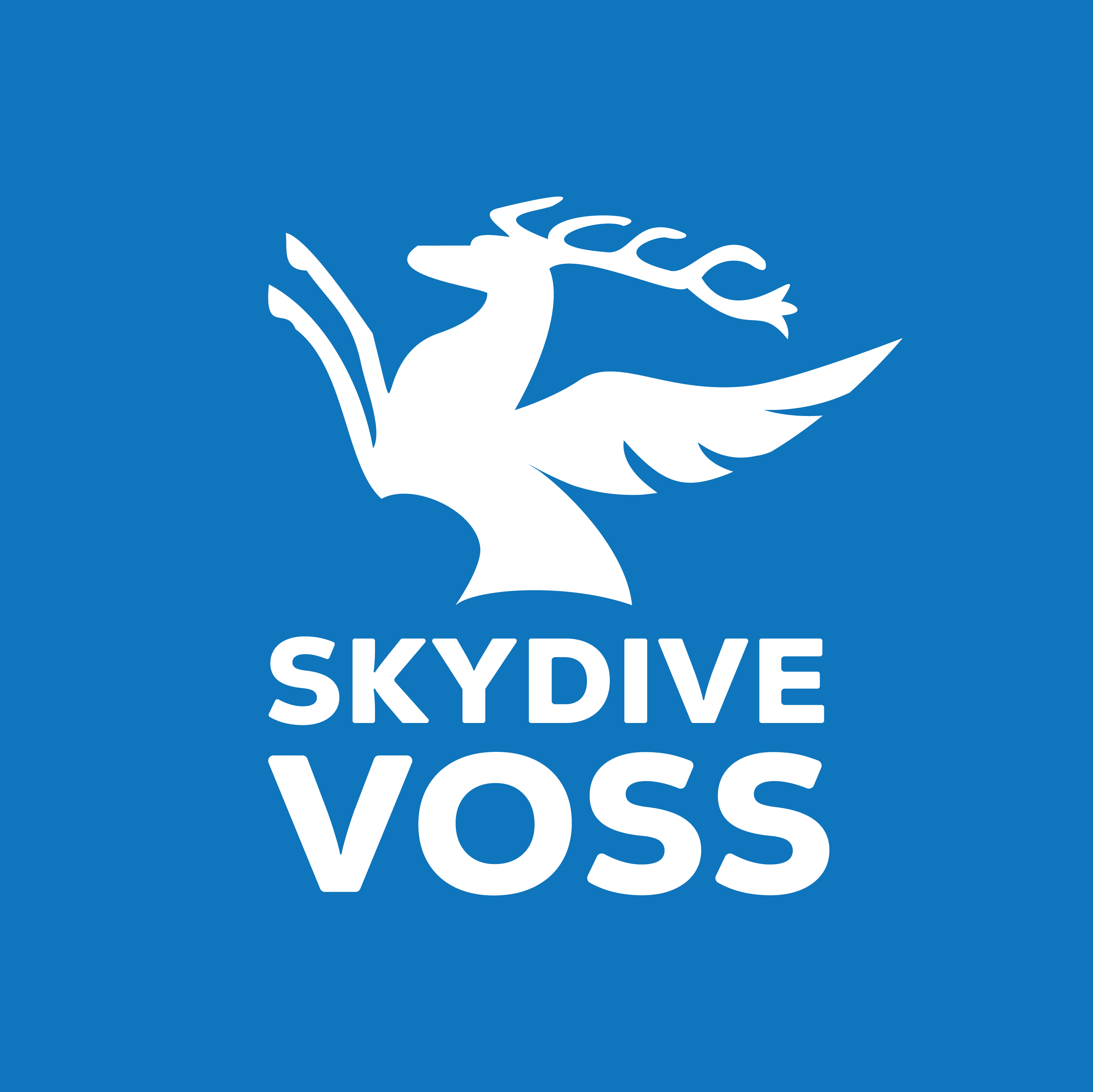 Voss Fallskjermklubb logo